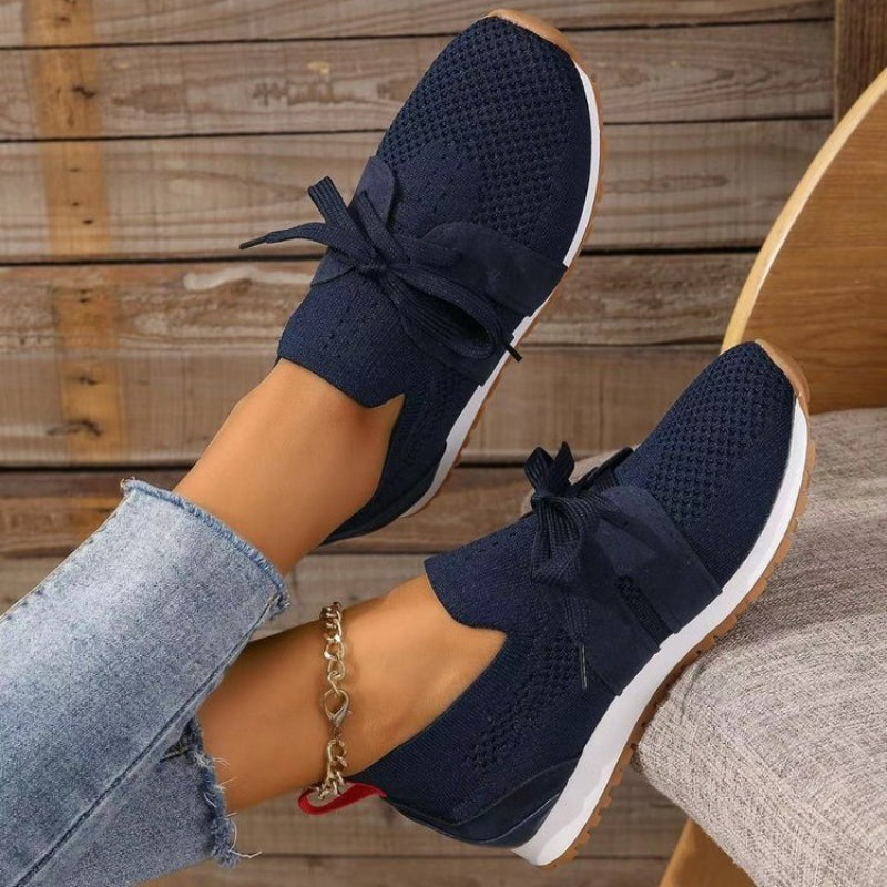 Baskets orthopédiques femme, design moderne et confortable.  Soutien optimal pour un bien-être quotidien.