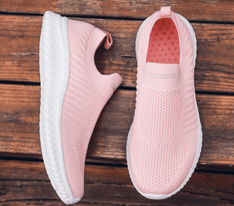 "Baskets orthopédiques pour femmes beige, design moderne, confort durable, parfaites pour usage quotidien"