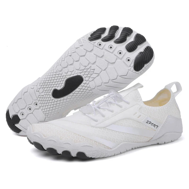 Chaussures de plage pieds nus antidérapantes, confort maximal pour les sports nautiques et la marche.