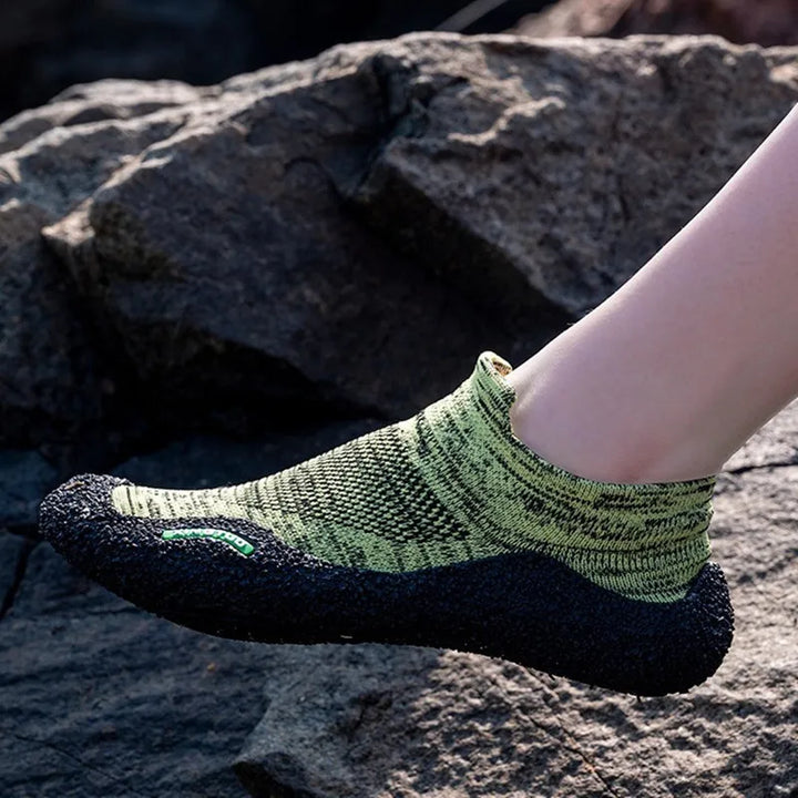 Tissu respirant des baskets pieds nus unisexes, légères et confortables pour activités aquatiques & course.