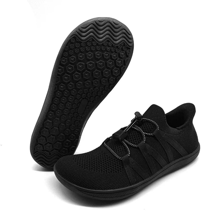 Baskets pieds nus unisexe ultra-confortables, flexibles et respirantes, idéales pour la marche et sport outdoor.
