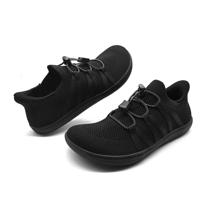 Baskets pieds nus flexibles et respirantes pour homme/femme, parfaites pour la marche outdoor et activités sportives.