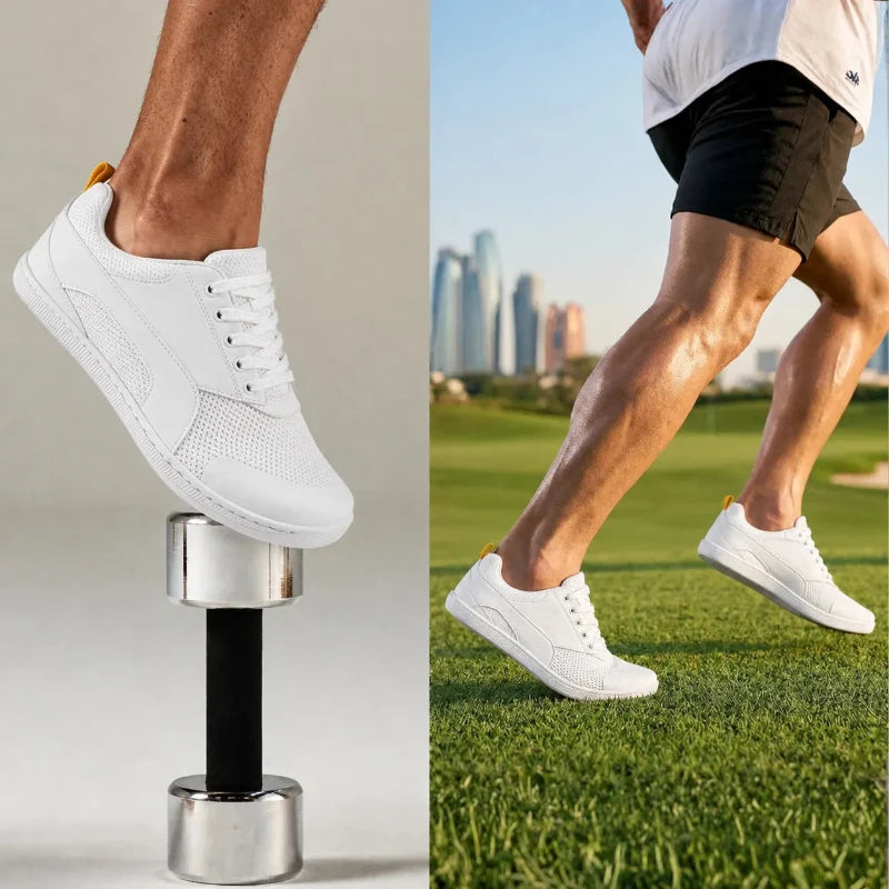 Baskets unisexes parfaites pour la randonnée légère et le sport, offrant flexibilité et semelle antidérapante.