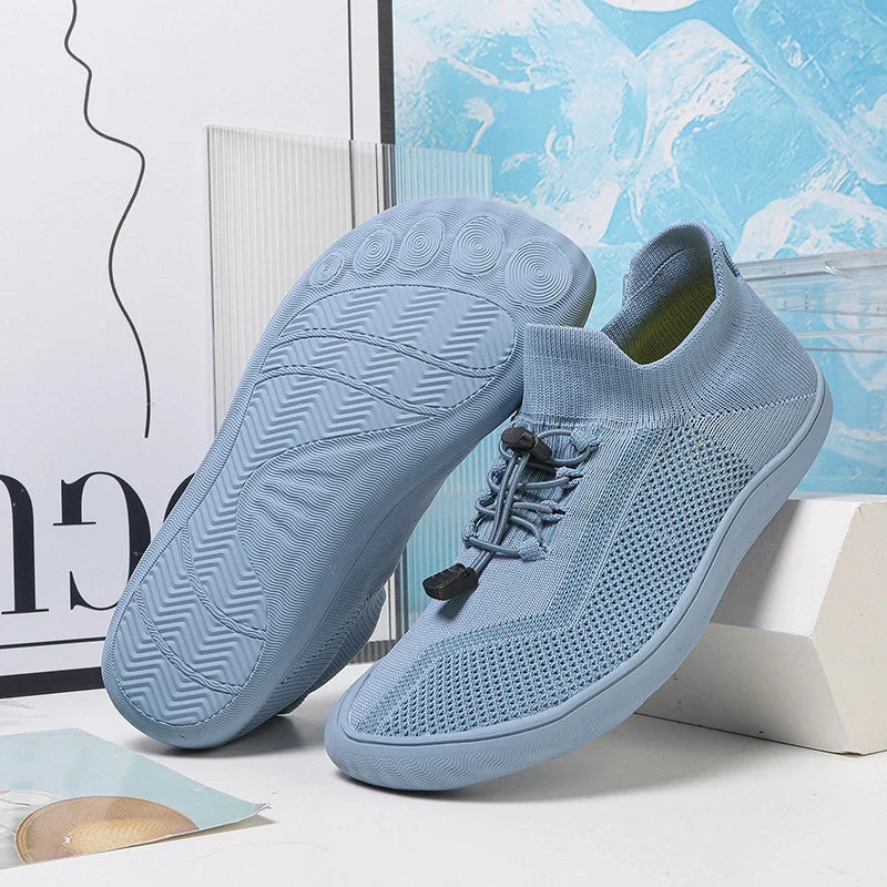 Chaussures minimalistes pieds nus unisexes, confortables et flexibles, pour une sensation naturelle.
