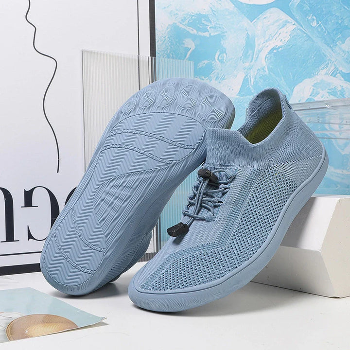 Chaussures minimalistes pieds nus unisexes, confortables et flexibles, pour une sensation naturelle.