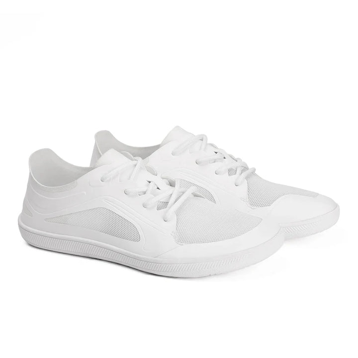 Baskets minimalistes unisexes, semelle flexible zero drop, respirantes, confort naturel toute la journée.