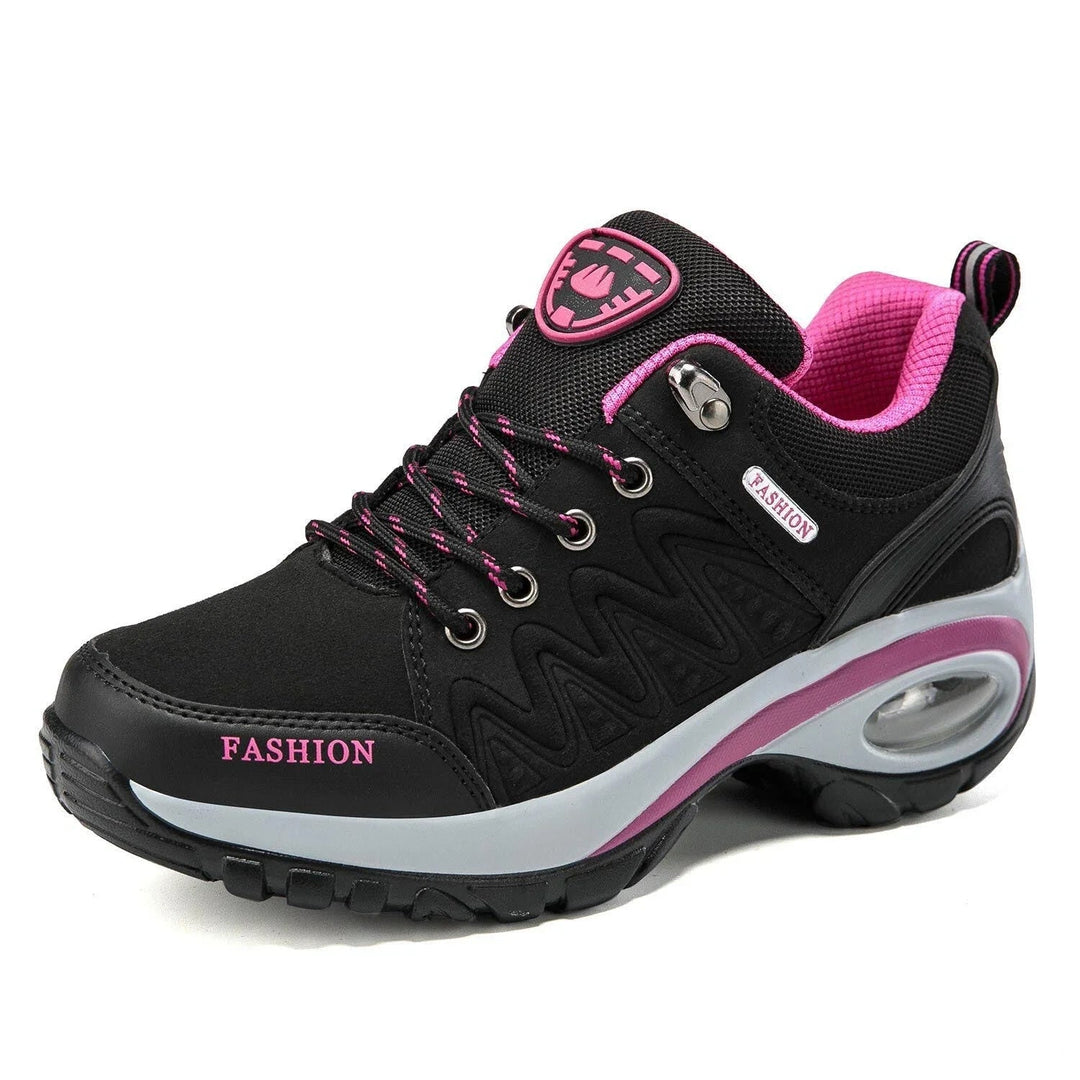 Baskets décontractées femme à plateforme, ultra-confortables, parfaites pour la marche, le sport ou la mode urbaine.