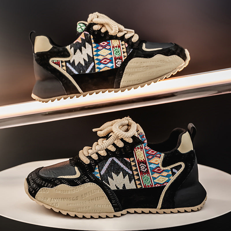 Paire de baskets décontractées pour hommes, style urbain moderne et confort supérieur pour toutes occasions.