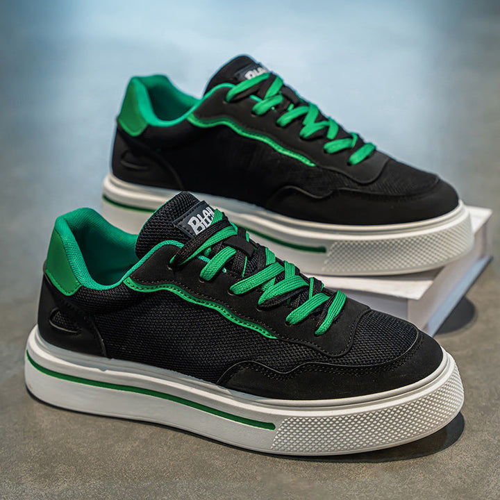 Sneakers homme multicolores vives, apportant une touche tendance et un confort optimal à toute tenue décontractée.