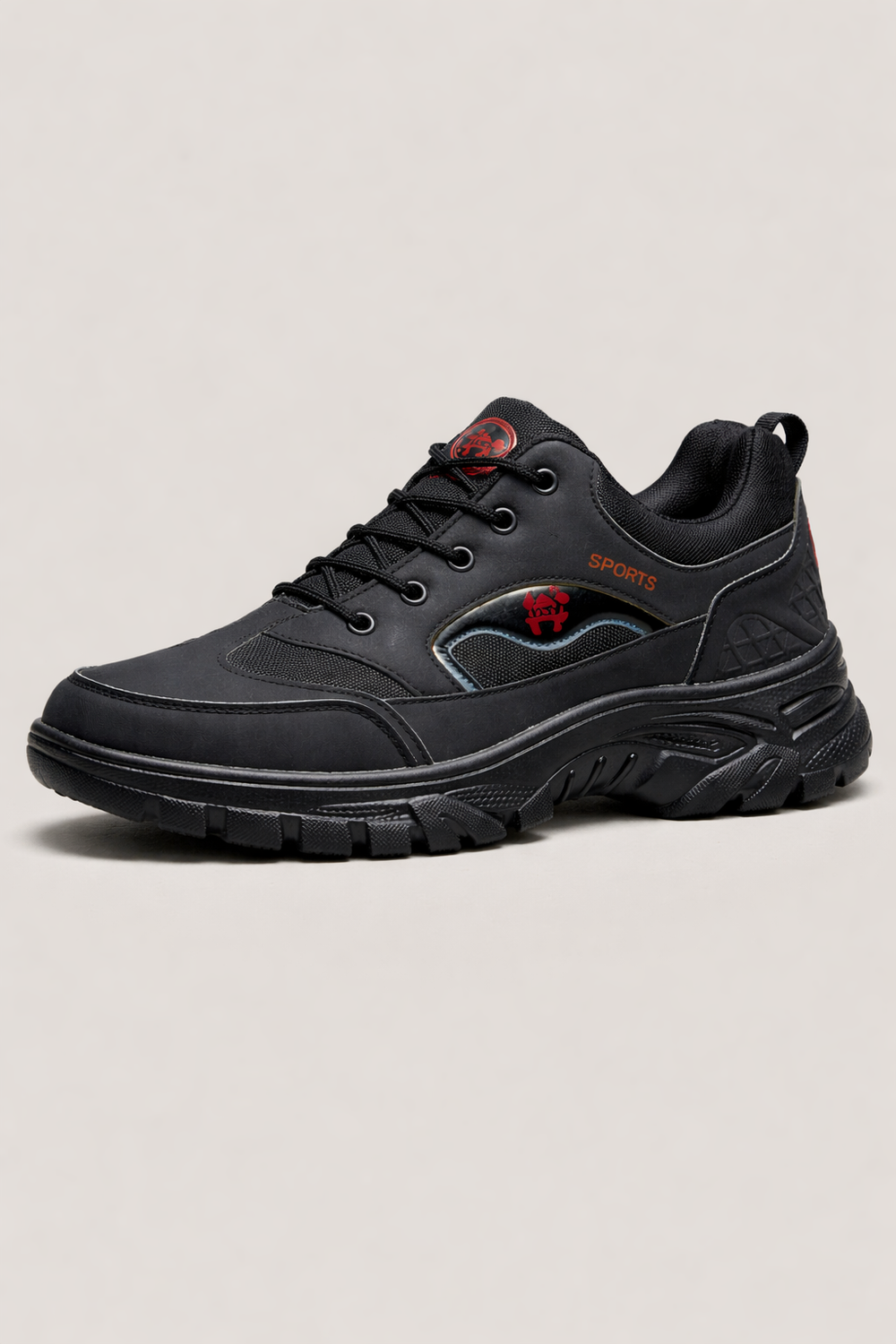 Chaussures de marche hommes avec semelle antidérapante pour adhérence optimale et pieds au frais. Confort assuré.
