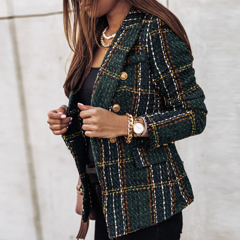 Blazer femme chic et moderne, élégant et polyvalent. Parfait pour le bureau ou une soirée stylée.