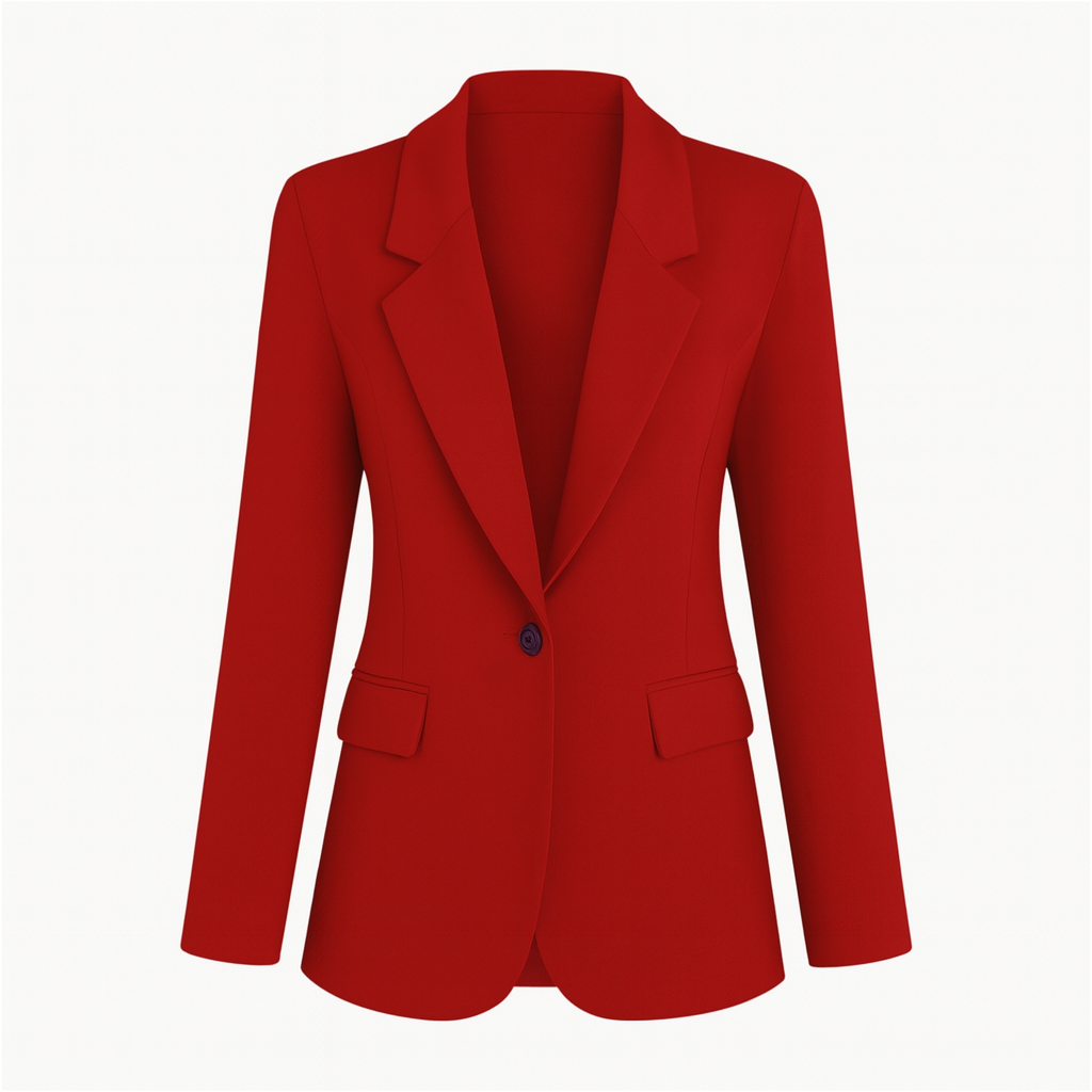 Blazer décontracté femme noir, style élégance moderne, idéal pour tenue polyvalente et confort bureau.