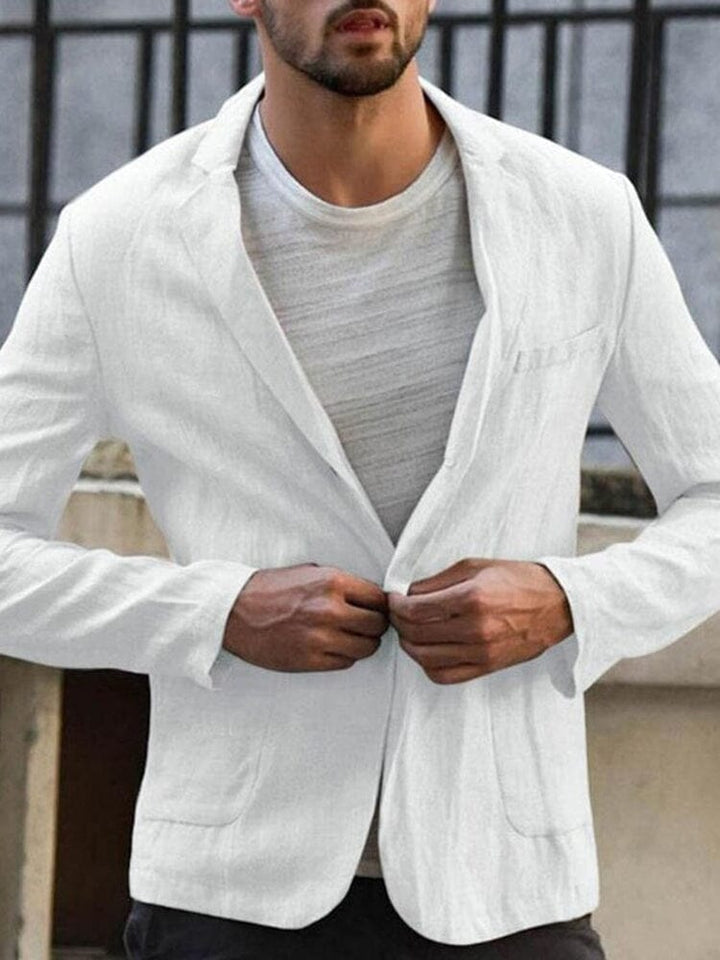 Blazer gris homme. Veste décontractée et confortable, parfaite pour un style élégant, bureau ou soirée.