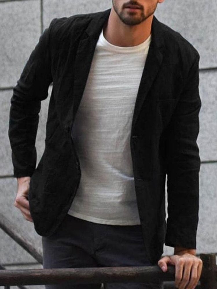 Blazer homme décontracté, parfait pour un look élégant et confortable. Idéal pour le bureau ou une soirée chic.