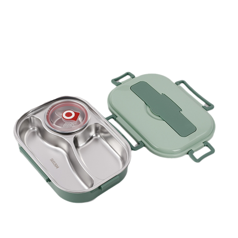 Boîte à lunch isotherme, repas chauds/froids.  Plusieurs compartiments, design élégant. Idéale pour le bureau, l'école ou les