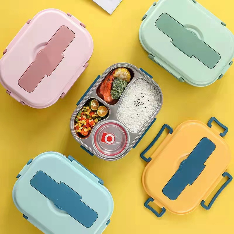 Boîte à lunch isotherme, repas chauds/froids.  Plusieurs compartiments, design élégant. Idéale pour le bureau, l'école ou les