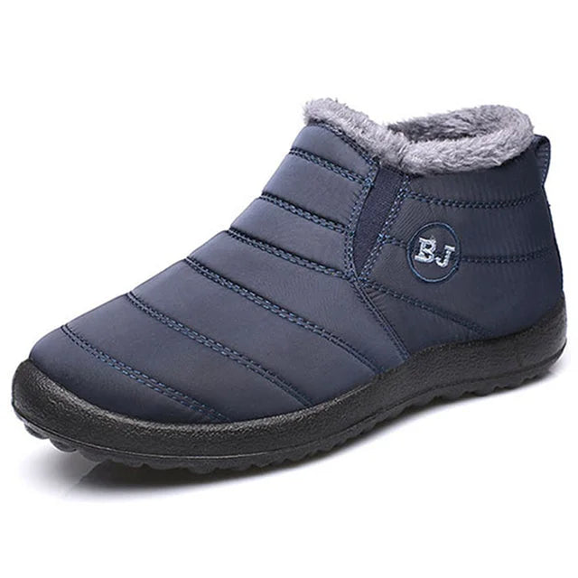 Bottes d'hiver B&J™ unisexe, chaudes, imperméables et antidérapantes pour la neige et l'extérieur.