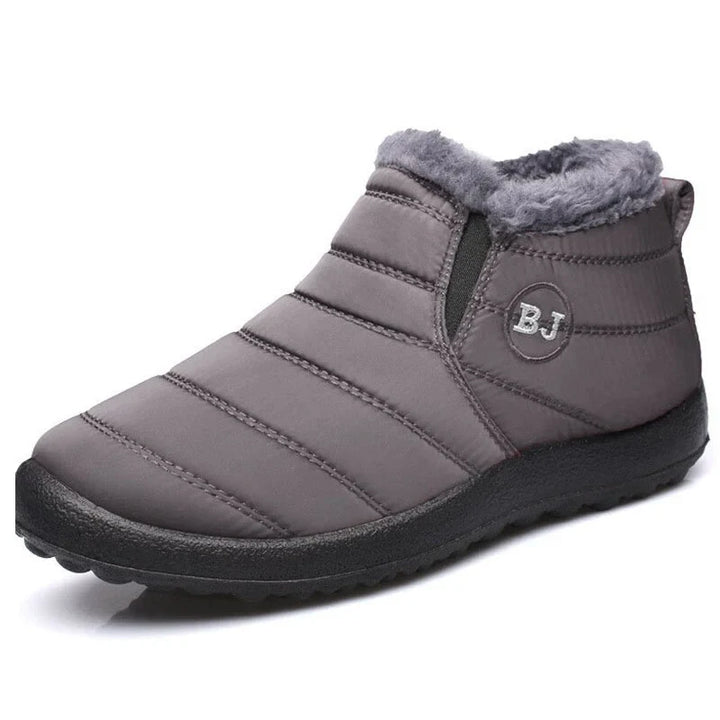 Bottes chaudes B&J™ unisexe, imperméables et antidérapantes, parfaites pour les activités hivernales.