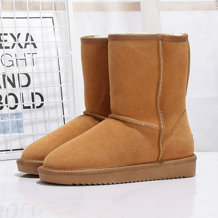 Bottes d'hiver mode femme, chaudes et confortables, avec protection antidérapante pour un hiver stylé.