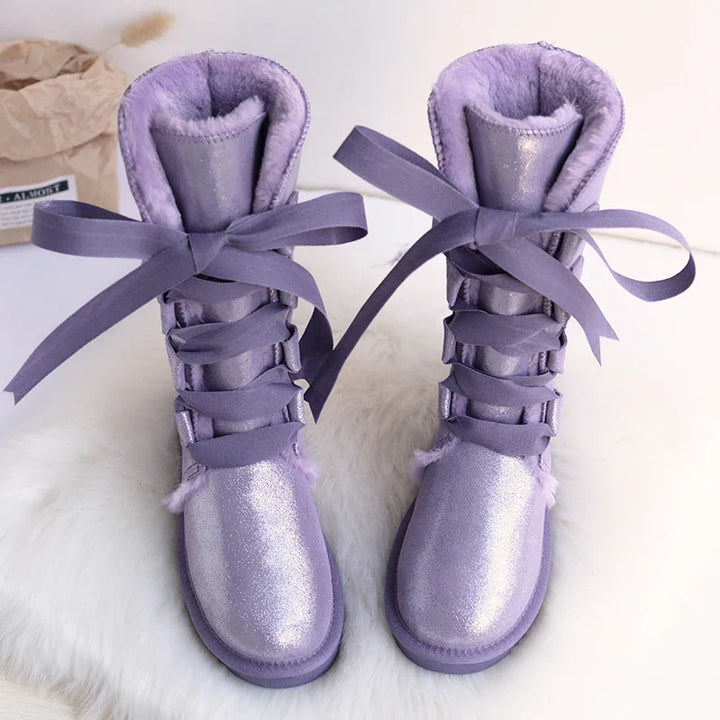 Bottes femme robustes et polyvalentes pour l'hiver, chaudes, imperméables et parfaites pour toutes vos activités.