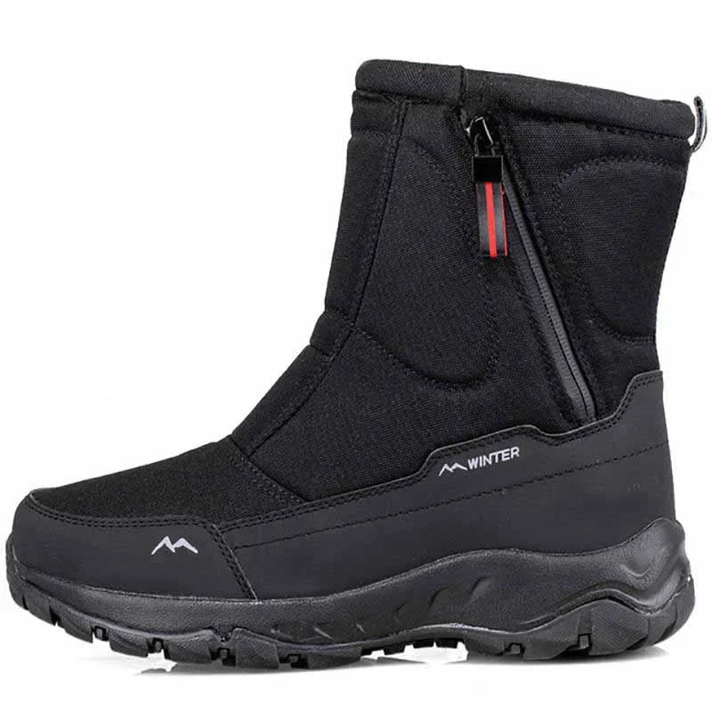Chaussures de neige unisexes, résistantes à l'eau et très chaudes, parfaites pour les activités hivernales.