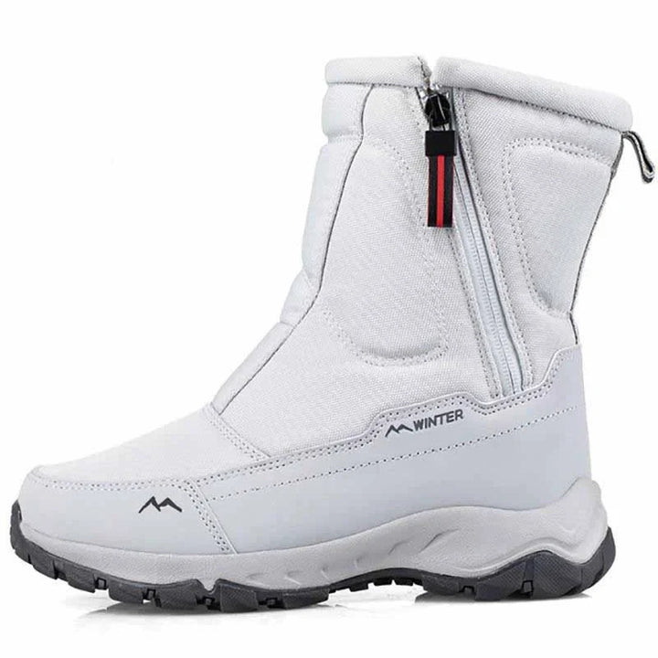 Bottes d'hiver robustes protégeant du froid et de la neige, conçues pour le confort masculin et féminin.