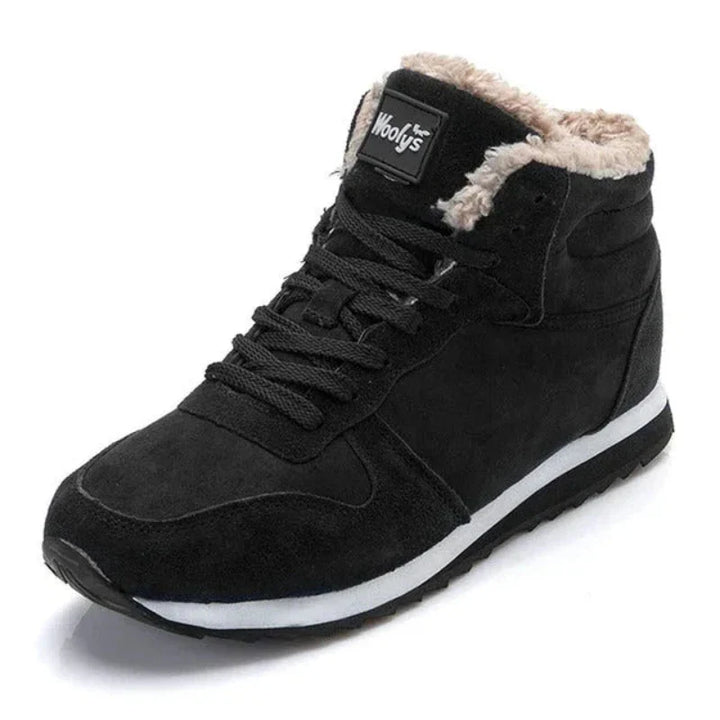 Bottes d'hiver unisexe fourrées, chaudes et antidérapantes pour la neige et le froid intense.