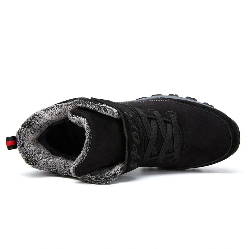 Confortables bottes d'hiver unisexe, imperméables et ultra-chaudes. Protègent du froid et de la neige.