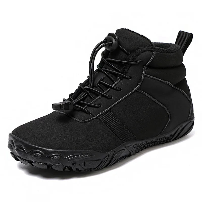 Bottes de neige hivernales pour enfants, garantissant chaleur, imperméabilité, confort et sécurité antidérapante.