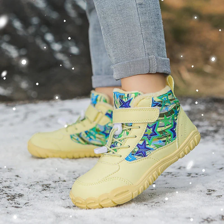 Bottes d'hiver pour garçons et filles, chaudes, imperméables et antidérapantes, essentielles pour la neige.