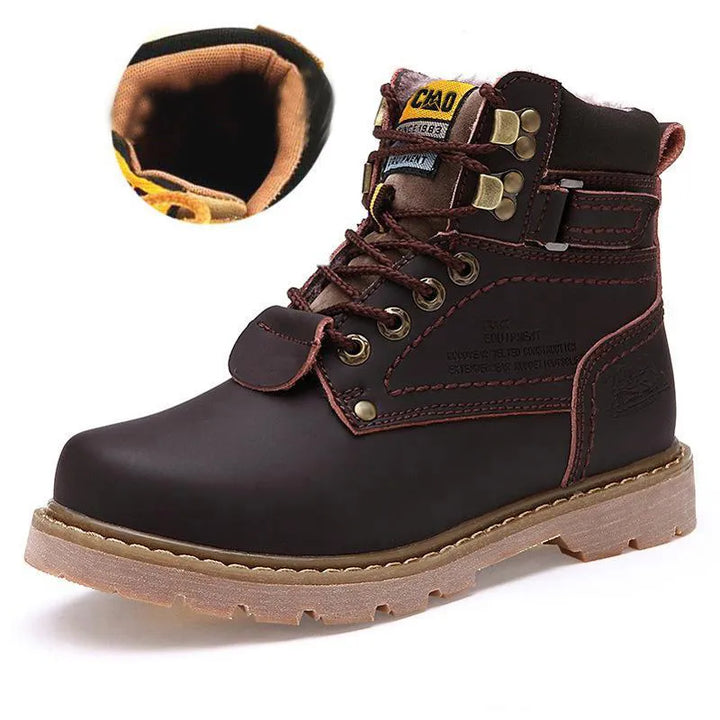Confortables bottes rétro pour neige, avec semelle antidérapante, chaudes et parfaites pour l'hiver.