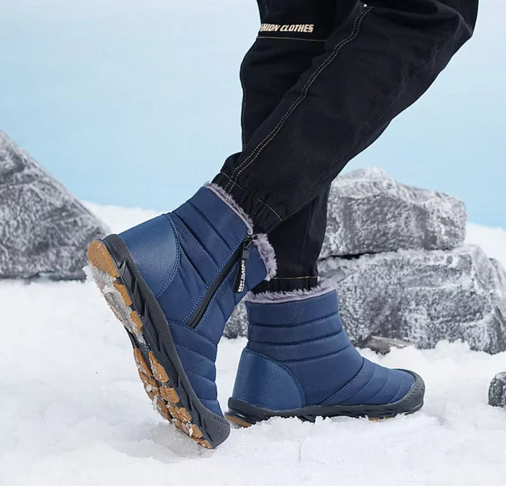 Profitez de l'hiver avec ces bottes de neige unisexes, imperméables, chaudes et antidérapantes, au confort optimal.