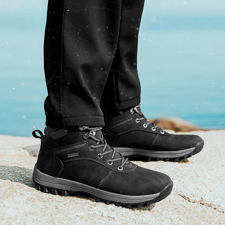 Bottes de neige unisexes, imperméables et chaudes, idéales pour l'hiver, les activités extérieures et la randonnée.