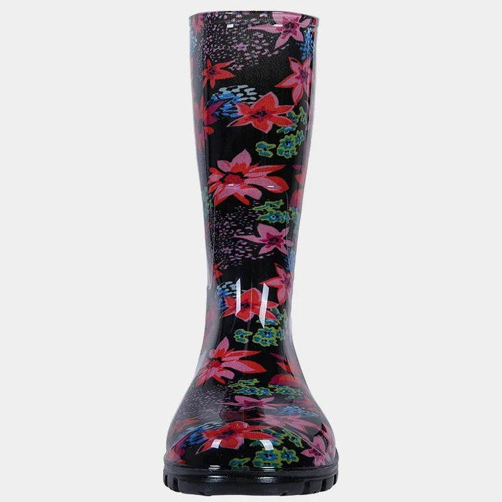 Bottes de pluie femme design moderne, imperméables et confortables pour toutes saisons.