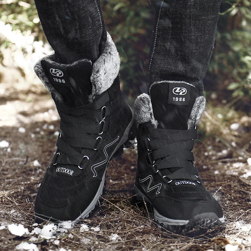 Bottes de marche hivernales, confortables, chaudes et imperméables pour protéger vos pieds du froid.