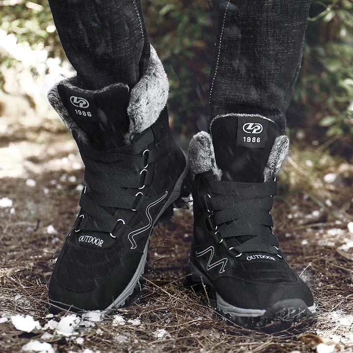 Bottes de marche hivernales, confortables, chaudes et imperméables pour protéger vos pieds du froid.