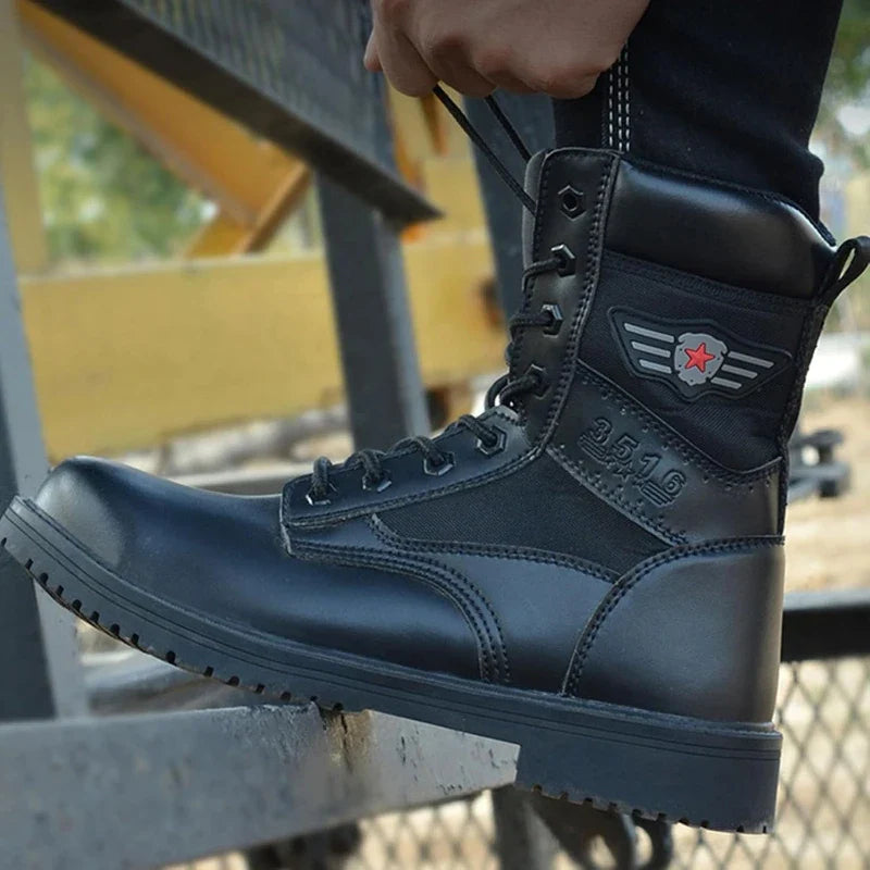 Bottes de travail imperméables, embout acier. Idéales chantier. Antidérapantes, durables, confortables H/F.