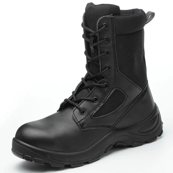 Bottes de sécurité hommes femmes, embout acier, antidérapantes, chaudes, parfaites pour le travail hivernal.