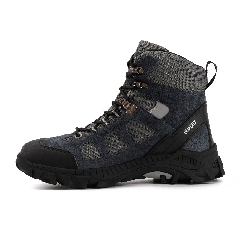 Chaussures de sécurité professionnelles, confortables et durables, avec embout acier et semelle Kevlar.