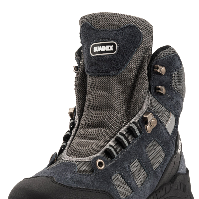 Bottes de travail indestructibles, légères, avec embout acier et semelle Kevlar pour une protection optimale.