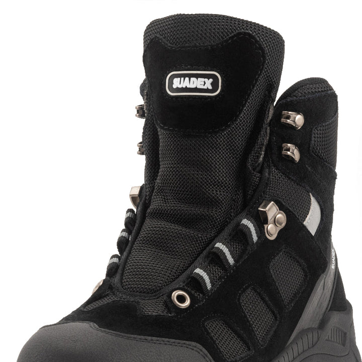 Bottes de travail indestructibles, confortables, avec embout acier et protection anti-perforation, pour toute activité.