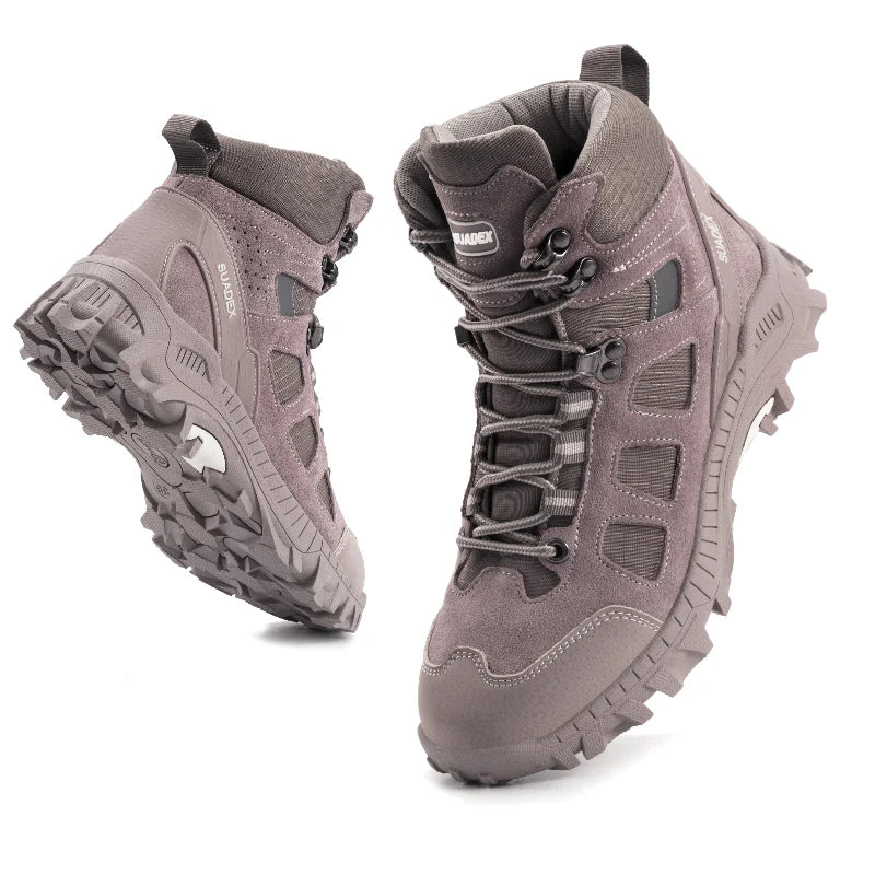 Chaussures de sécurité indestructibles, avec embout acier et protection avancée, pour environnements exigeants.
