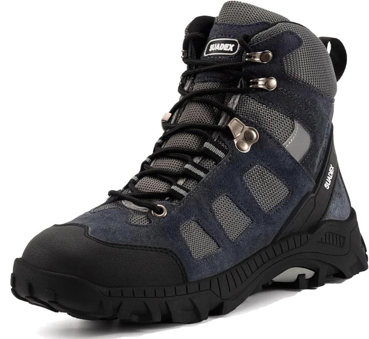 Bottes de chantier robustes avec embout acier renforcé et protection anti-perforation pour travail en toute sécurité.