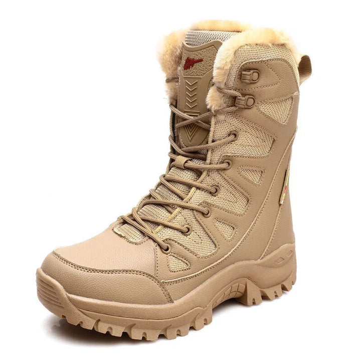 Bottes de randonnée robustes et tactiques, unisexe. Imperméables, antidérapantes, conçues pour l'extérieur intense.