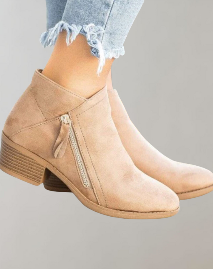 Bottes femme en cuir, orthopédiques. Confort et style.  Soutien de la voûte plantaire.