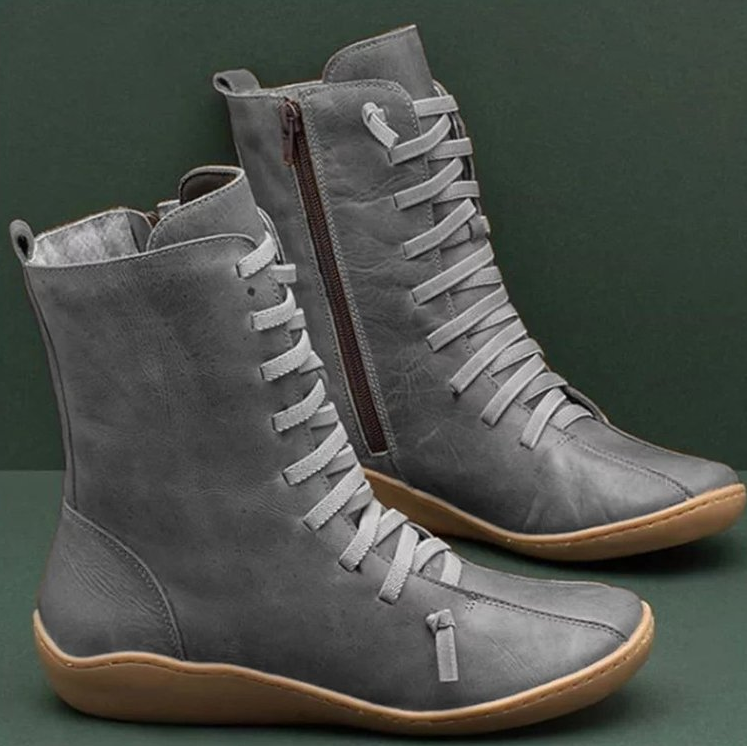 Bottes femme confortables et élégantes, bottines artisanales pour la mode hiver. Semelle antidérapante, style polyvalent.