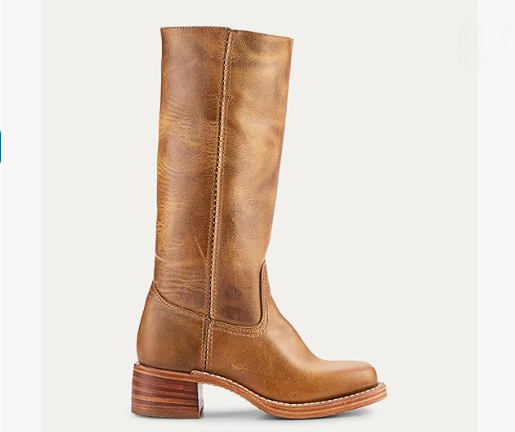 Bottes hautes femmes en cuir, élégantes et intemporelles.  Style sophistiqué.