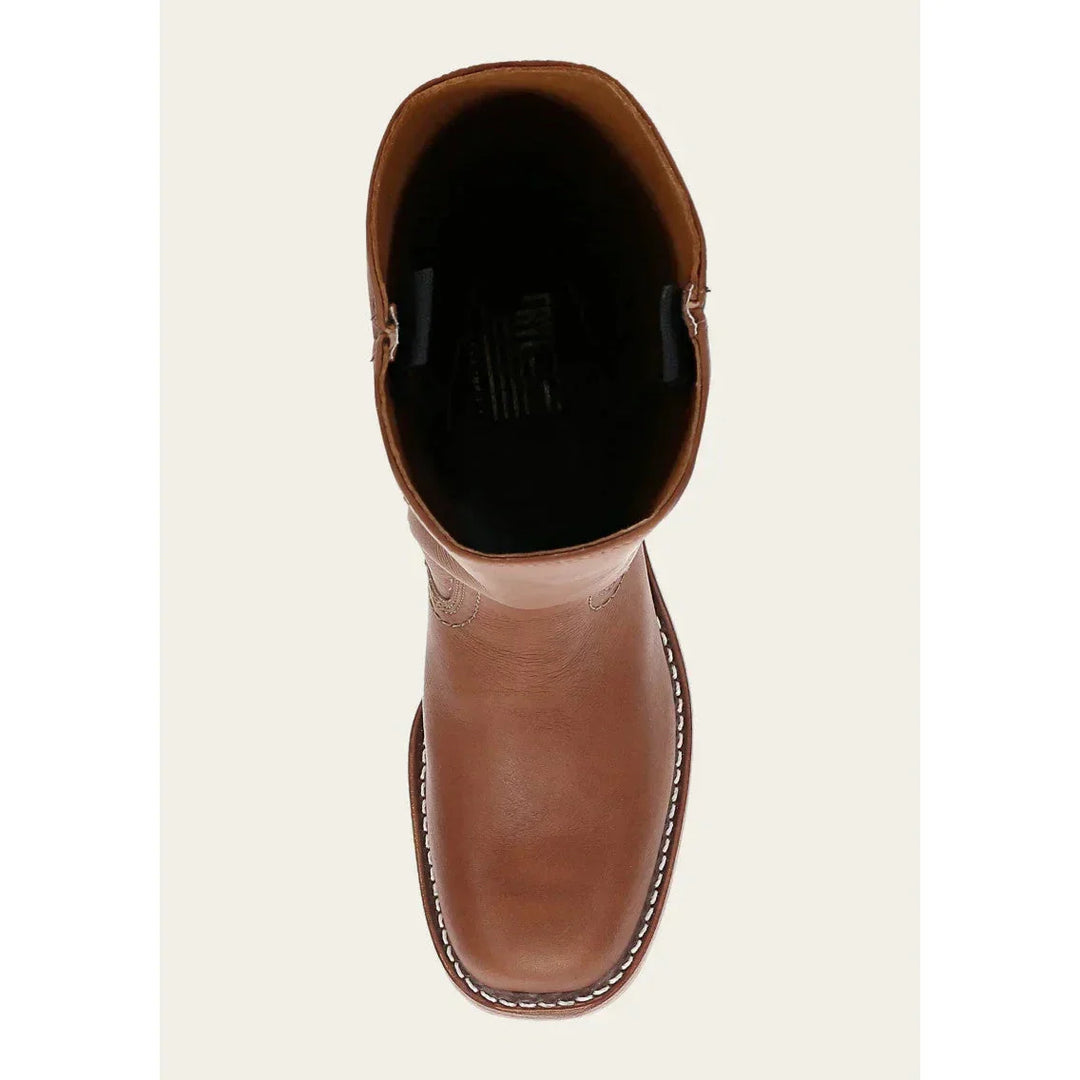 Bottes hautes femmes, talon bloc, bout carré. Design élégant et confortable.