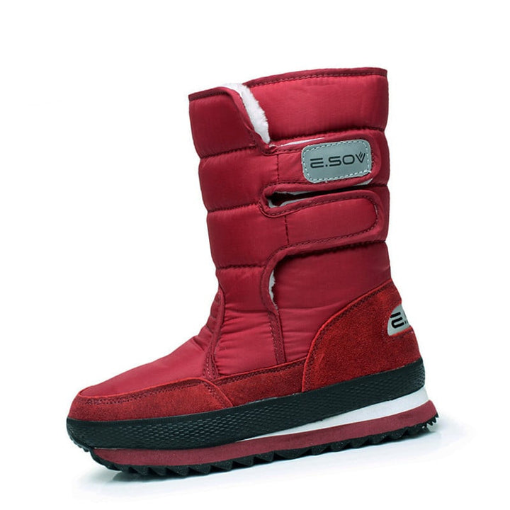 Bottes hiver femmes imperméables, semelle antidérapante, confort optimal pour neige et pluie. Chaudes et robustes.