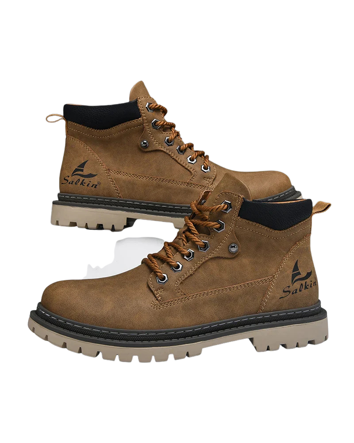 Bottes homme élégantes et confortables, style intemporel. Chaussures polyvalentes pour mode homme.